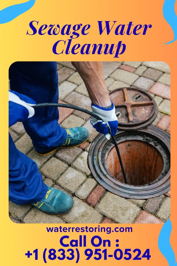 Sewage Water Cleanup in Yemassee, SC